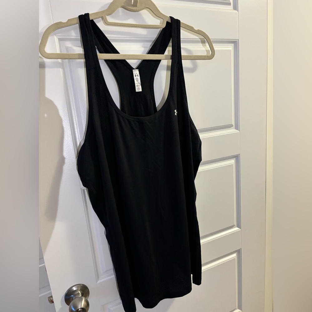Underarmour black racerback tank